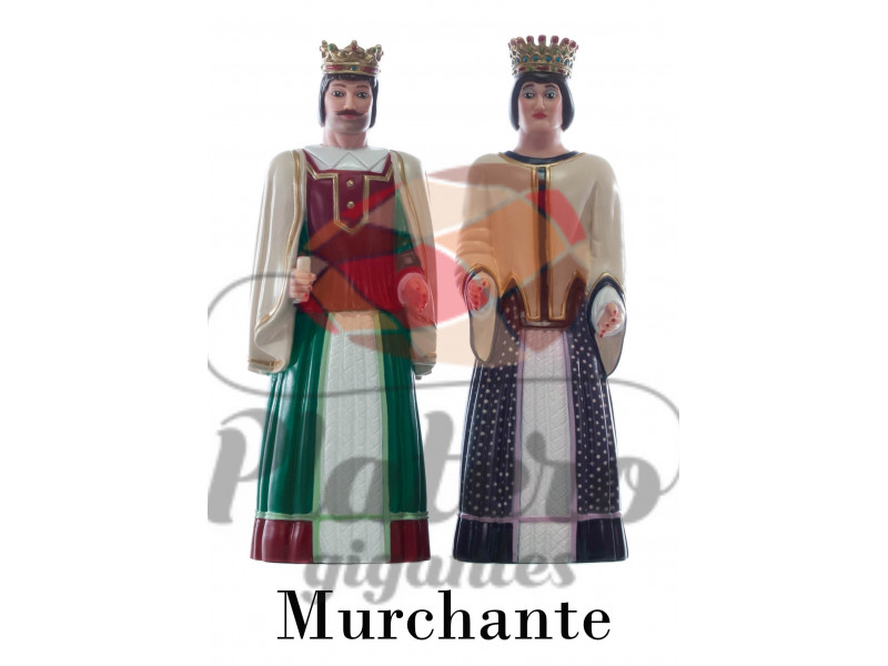 Sancho VII y Blanca de Navarra (Gigantes Murchante)